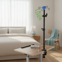 Telescoping Bedside Stand Height-Adjustable for Patients