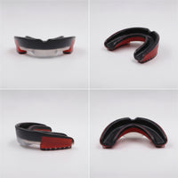 Contoured Mouthguard Food-Grade EVA Mouthguard Low-Profile Clear Mouth Guard for Athletes, Pugilists, Physical Sports, Taekwondo, Basketball