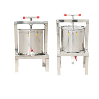 Manual Honey Press Food Grade Honey Press with Filter Screen Equipment Heavy Duty Long-Lasting for Beekeepers, Apiary