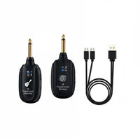 100ft Signal Range Guitar Wireless System Low Latency Wireless Guitar System Multi-Channel Support for Guitarists, Musicians, Performers