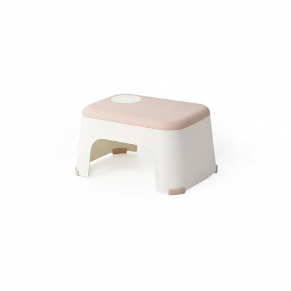 Adaptable Curved Top Plastic Stool Minimalist and aesthetic Small Bench Lightweight Household Furniture Waterproof for Children, Parents, young children, Bathroom, Living Room, Entryway