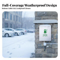 Electric Vehicle Charging Station Rain Cover Waterproof Charging Pile Cover Weatherproof Charger Cover Sturdy-Duty Oxford