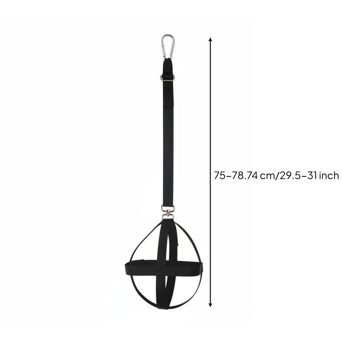 Portable Solo Volleyball Practice Aid Adjustable Length Volleyball Spike Practice Aid Long-Lasting Construction 360° Rotating Buckle for Beginners