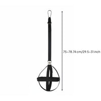Portable Solo Volleyball Practice Aid Adjustable Length Volleyball Spike Practice Aid Long-Lasting Construction 360° Rotating Buckle for Beginners