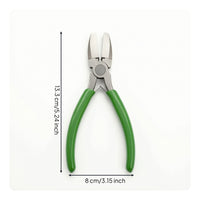 Nylon Jaw Pliers with Nylon Clamping Ends Comfort Grip Tool for Jewelers, Beaders, Wire Wrapping, Crafting
