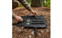 Portable Tent Stake Pouch Multi-Purpose Camping Stake Pouch Zippered Tent Peg Bag Compact for Outdoor Travel