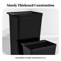 Hanging trolley container SturdyDuty Collection container Space-Saving adaptable for Cleaners, Janitors, Hotel