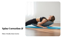 Dolphin Shaped Spine Corrector Balance Training Pilates Spine Corrector Home Pilates Arch Barrel Multifunctional