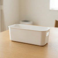 Desktop Storage Box for Snacks, Sundries, Socks, Cosmetics - Rectangular Drawer Organizer for Kitchen and Living Room