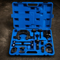 Heavy-Duty Chassis Bushing Removal and Installation Tool Kit Precision-Machined Rear Axle Bushing Tool Kit Professional Long-Lasting for Mechanics, Repair Shops, Garage