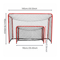 Soft Hockey Goals Easy to Set Sports Activities Netting for Practice