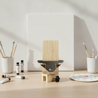 360-Degree Rotating Painting Clip Holder Adjustable Easel Board Holder Wooden Drawing Board Clamp Long-Lasting for Sketching