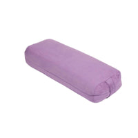 Physical Meditation Bolster Removable Cover Physical Meditation Pillow Suede-Like Bolster Pillow for Yogis, Beginners, Stretching, Home Practice