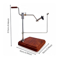 Rotary Fly Tying Vise Quick Release Fly Tying Vise Bobbin Cradle Included Fishing Equipment for Hobbyists, Workshop