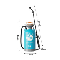 Adjustable Nozzle Large Capacity Sprayer Leak-Proof Manual Pressure Sprayer Wide Mouth Opening Gardening Equipment Long-Lasting for Gardeners, Farmers Application, Lawn Care