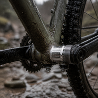 Bicycle Square Taper Bottom Bracket Sealed Waterproof Aluminum Alloy for Road and Mountain Bikes