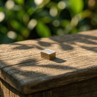 Translucent Miniature Crate with Clear Lid Compact Display Prop for Tabletop Displays