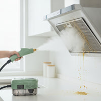 Portable Handheld Steam Cleaner Electric Steam Cleaner with Brush Heads Pressurized Fast Heating for Household