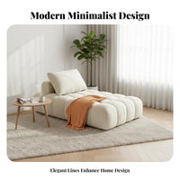 Modern Minimalist Design plump Accent Chair distinctive plump Shape Upholstered Armchair Space-Saving Single Sofa Soft Upholstery for Homeowners, Individuals, Living Room, Balcony, Apartment, perusing corner