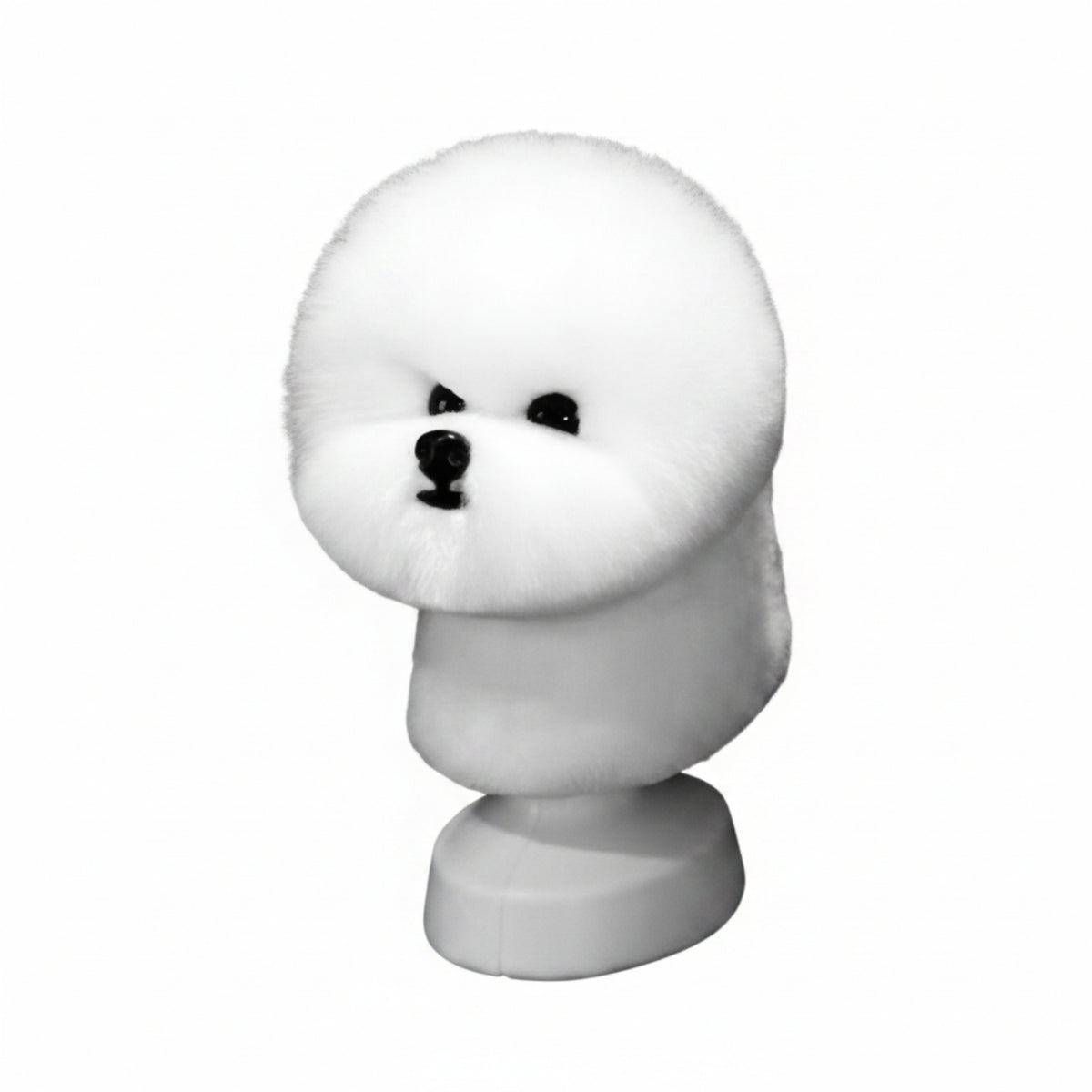 Pet Grooming Practice Head Dog Grooming Mannequin with Hair Smooth