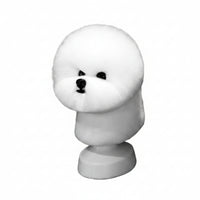 Pet Grooming Practice Head Dog Grooming Mannequin with Hair Smooth