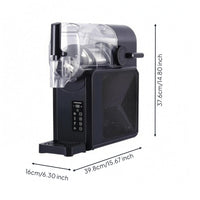 Slush Machine Countertop Slush Drink Creator Chilled Drink Machine Press Control Panel Chilled Beverage Creator Easy to Clean