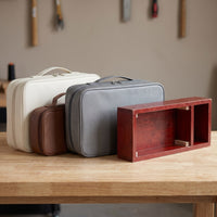 Portable Electric Sewing Machine Storage Case with Base