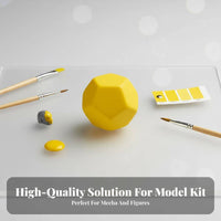 Ready to Spray Pre-Thinned Model Paint Oil-Based Formula Miniature Color Beginner-Friendly Hobby Materials Even Coverage for Modelers, Wargamers, Airbrushing