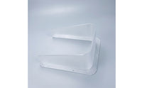 Access Control Cover U-Shaped Entry Chime Guard with Hood Access Control Guard Wall-Mount Entry Chime Cover Frosted for Gate