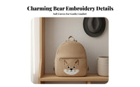Animal Backpack Adorable Young Child Backpack Adjustable Straps Cartoon Bookbag for Preschoolers