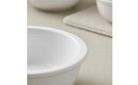 Ceramic Cat Bowl Easy to Clean Flat Bottom Cat Bowl Hygienic Shallow Pet Food Dish for Kittens, Small Dogs