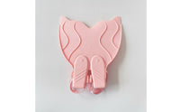 Mermaid Tail Monofin Open-Heel Mermaid Fin Monofin Molded Flippers Comfortable for Swimmers, Swimming Pool