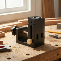 Pocket Hole Jig High Precision Woodworking Jig with Drill Guide Block Compact Tool Long-Lasting for Woodworkers