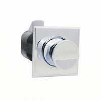 Cabinet Door Lock Push-Button Latch Black-Bodied Push Button Latch