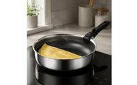 Detachable Handle Pan Induction Ready Stainless Steel Skillet All Cooktops Cookware For
