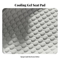 Integrated Seat and rear pad Cooling Rear Seat Bottom Cover Breathable Car Accessory for motorists, Passengers, Commuting, commonplace Commute, travel drives
