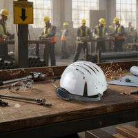 Lightweight PE Helmet Liner Shock Resistant Chin Strap Helmet Shell Long-Lasting Light Safety Work Cap Adjustable for Workers, Workshop, Factory, Construction