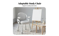 Posture Support Student Chair Ergonomic Design children's Furniture Fully Adjustable Desk Seat Padded padding for Students, Kids 6-12, Parents, Study Room, academic tasks, Online Learning, Bedroom