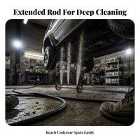 Includes Extension Wands Underbody Car Wash Cleaner Easy Mode Switching 16 Inch Water Broom Angled Wand Included for Truck Owners