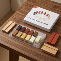 11 Pieces Wood Floor Repair Sealant Set Letter Marked Floor Repair Sealant