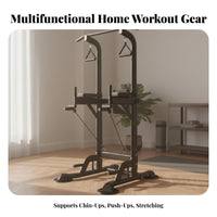 Multifunctional Pull-up Station Sturdy Steel Frame Pull up Bar Station Stable Base Power Station High Weight Capacity for Adults, Fitness Enthusiasts, Women, Calisthenics, Bodyweight Exercise, Indoor, Garage
