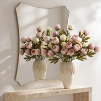 Vintage Peony Bouquet Artificial Flower for Home Table Wedding Decoration