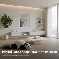 Lying Panda Floor Chair Creative Design Household Furniture Multi-Functional for Families, young children, Nursery