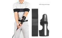 Golf Swing Assist Strap Ambidextrous Wrist Support with Aluminum Strip One Size