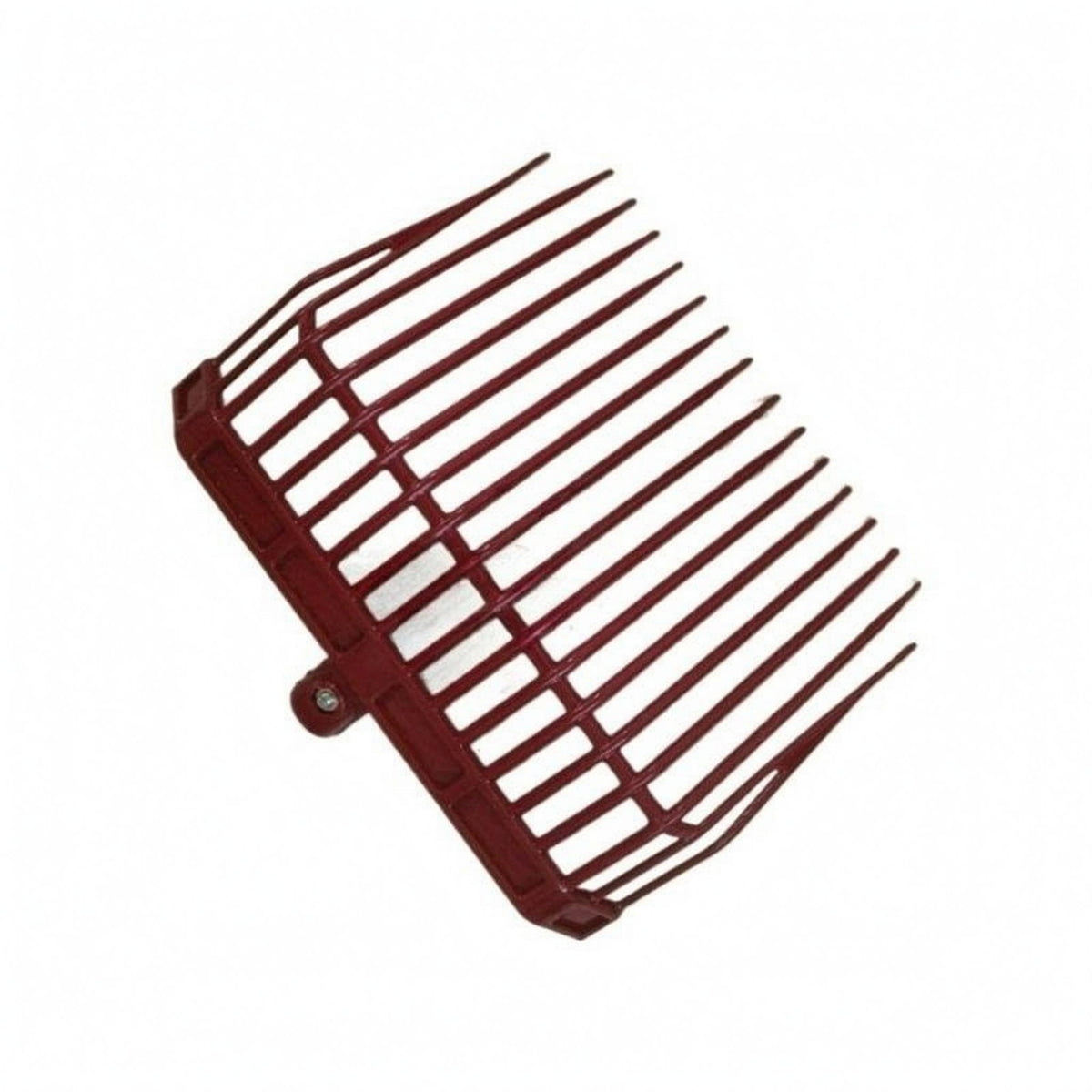 16 Tines Plastic Manure Fork Socket Mount Manure Fork Head Screw-Fastened Hay Rake Lightweight