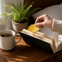 Ginkgo Leaf Acrylic Bookmark for Books and Planners