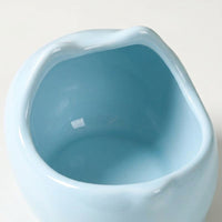 Ceramic Hamster Hideout and Hamster Sand Bath, 12cm Hamster Sand Bath for Small Pets, Sturdy Hamster Hide with Stable Legs for Easy Cleaning