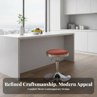 Adjustable Pedestal Stool Modern Design Bar Seat Backless Design for Cafe Owners