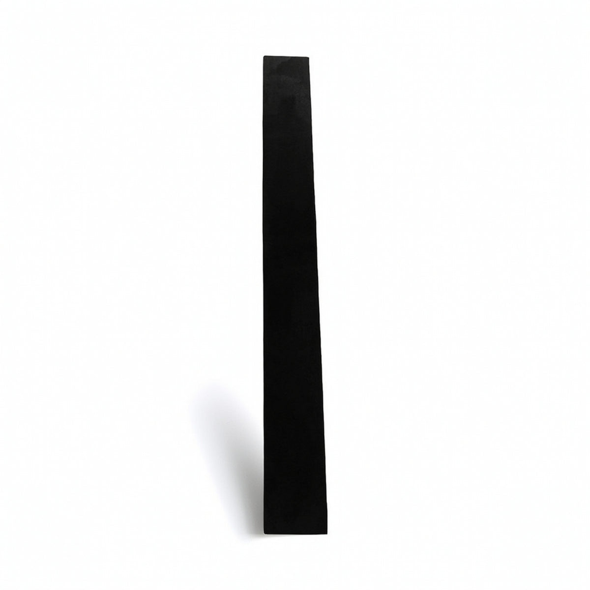 Ebony Fingerboard Blank Unslotted Bass Fingerboard Blank Unfretted Wood for Luthier, Instrument Repair