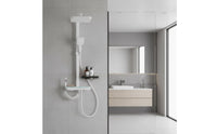 High Pressure Thermostatic Digital Shower System Integrated Storage Shelf Thermostatic Shower System
